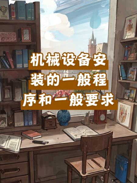 機械設備安裝的一般程序與一般要求及普通機械設備安裝服務解析